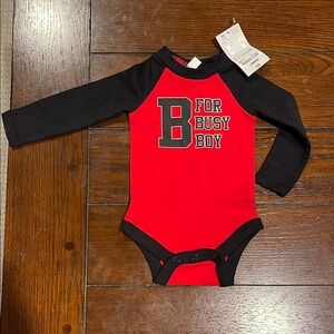 Okie Dokie Long Sleeve Onesie